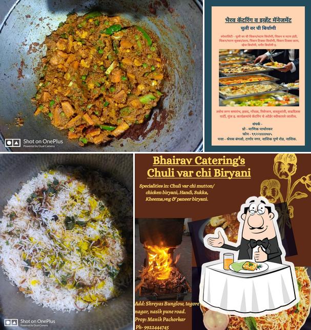 Food at Bhairav Catering and Event Management