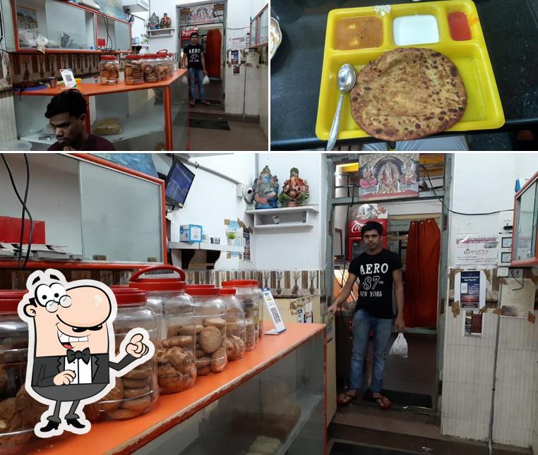 Among different things one can find interior and food at Ganesh Shree Sweets and Snacks