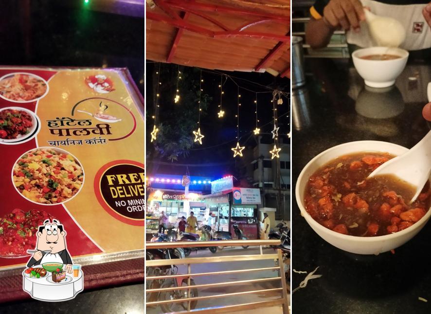 Hot and sour soup at Hotel Palavi