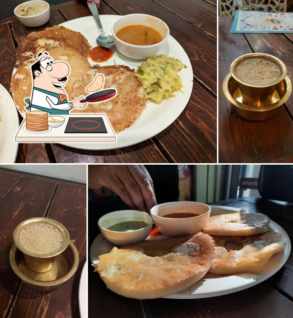 Pancakes at Lokmanya's South Indian Cafe