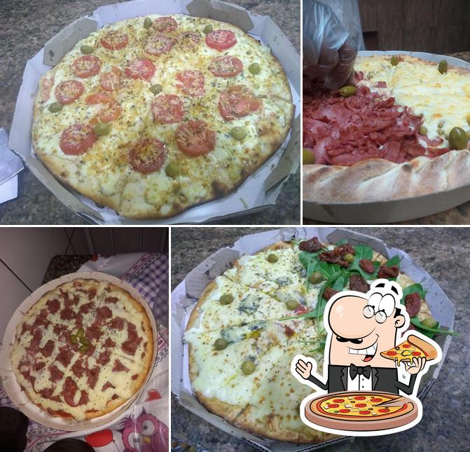 Consiga pizza no Pizzaria Campy