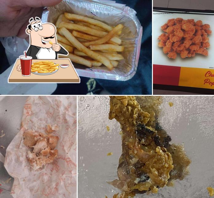 French fries at Al baik shawarma