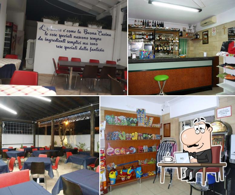 Gli interni di Trattoria Da Salvatore