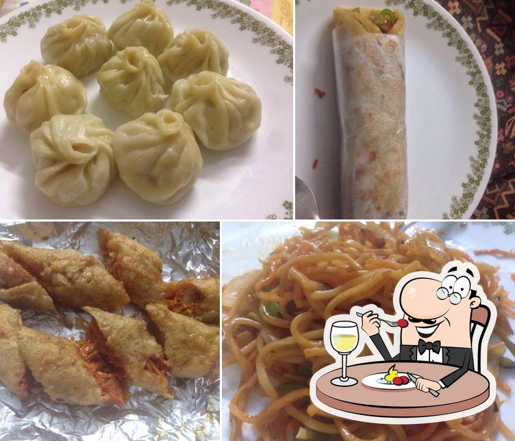 Food at kathi express