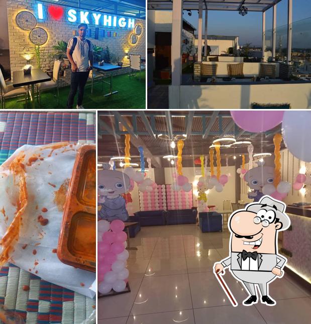 Check out how Sky High Restaurant & Terrace Cafe looks outside