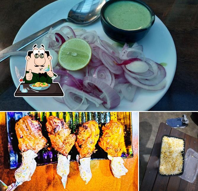 Food at Biryani Mahal