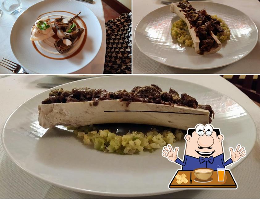 Cibo al Ristorante San Genesio