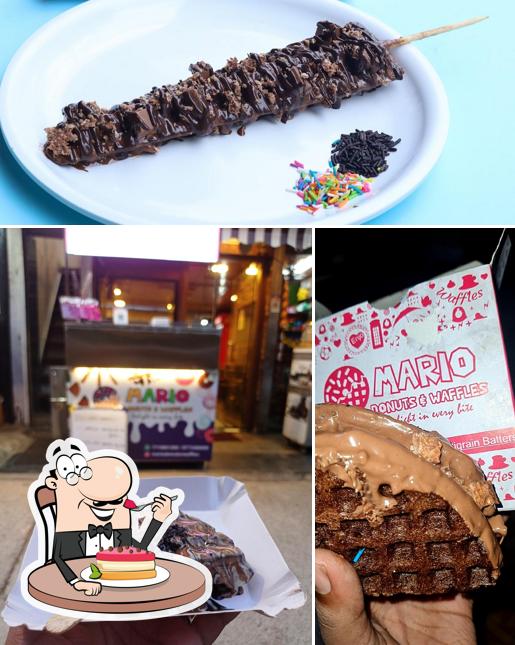 Mario Waffles serves a range of sweet dishes