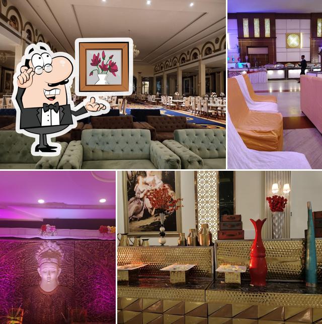 The interior of Hotel Sun Park Inn - Banquet and Party lawns in Dehradun