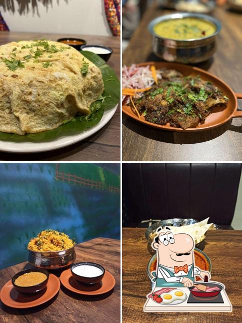 Omelette at Mirapakaaya spicy telugu cuisine Restaurant