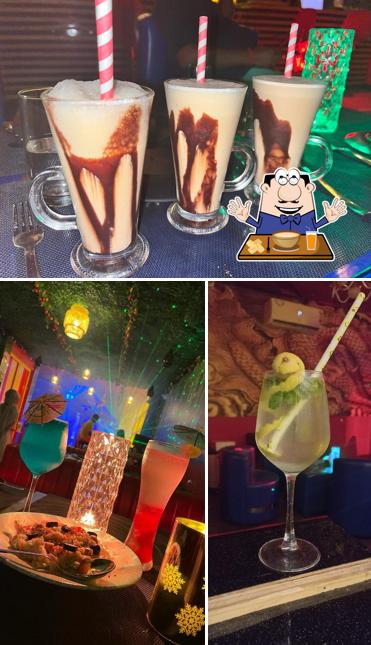 Take a look at the photo displaying food and beverage at Momo