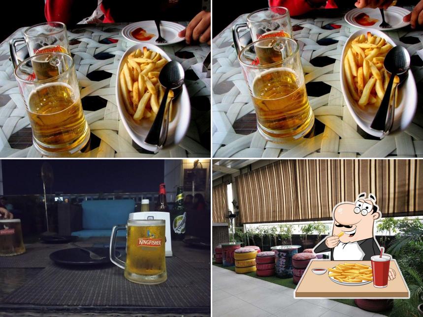 French fries at Hoppin resto bar