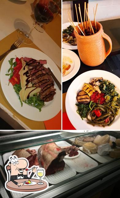 Cibo al Braceria Reale