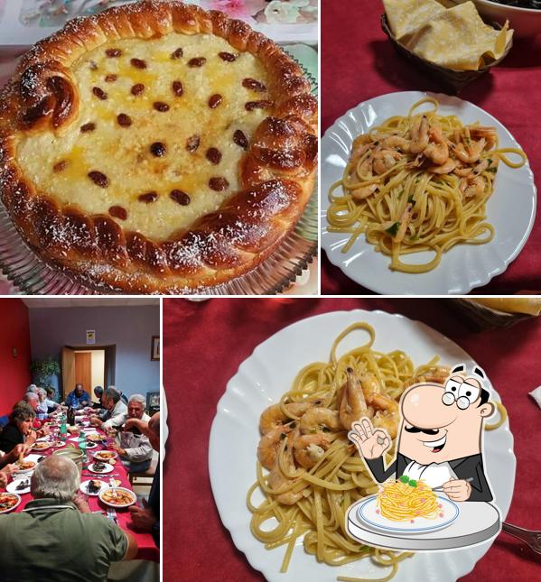Spaghetti alla carbonara al Casale di Eliza Iordache