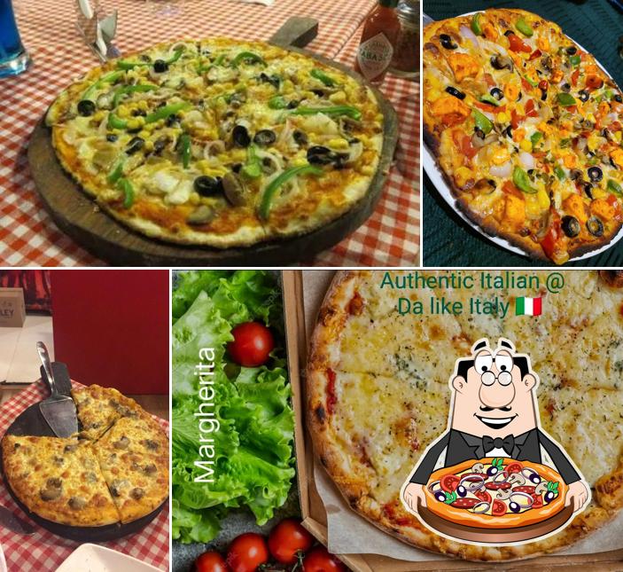 Get different kinds of pizza