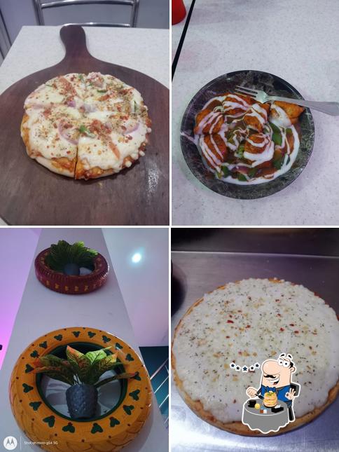 Food at Good luck fast food restaurant