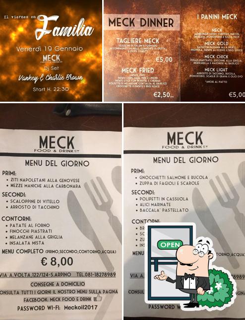 Gli esterni di Meck Food&drink