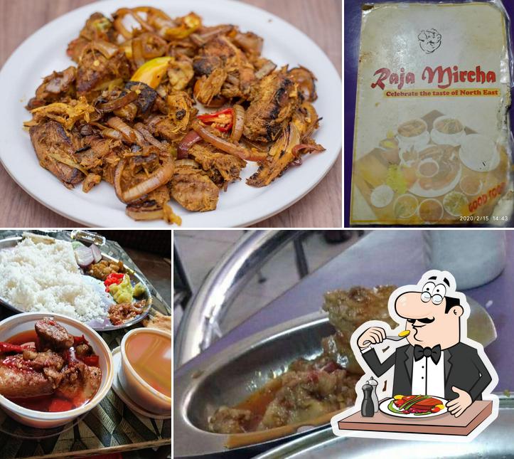 Food at Raja Mircha