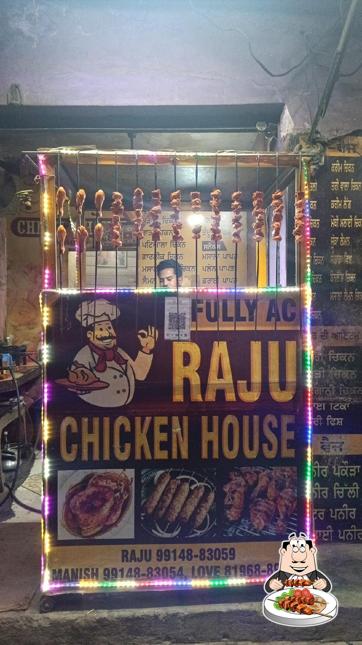 Food at Raju Chicken house