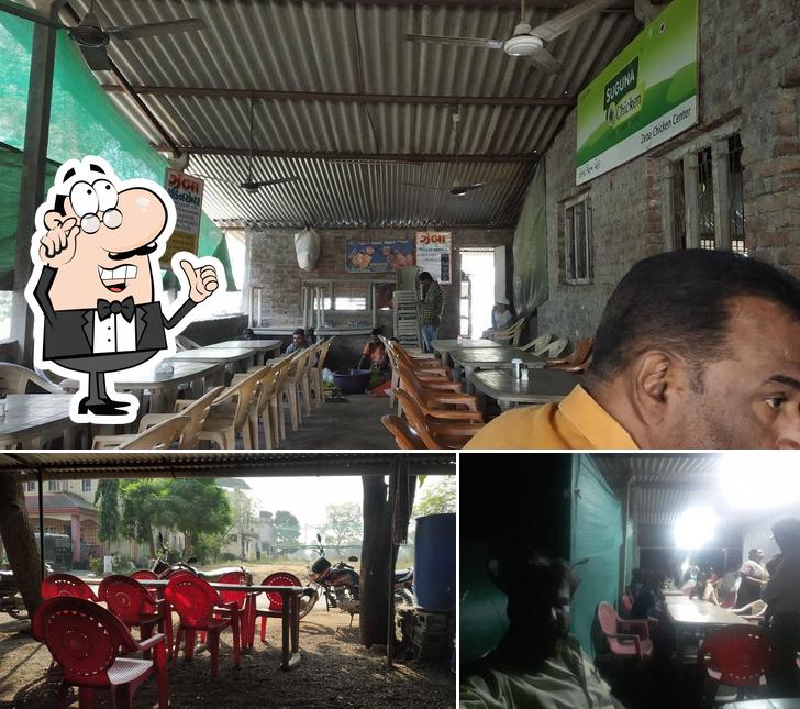The interior of Zeba Chicken Center