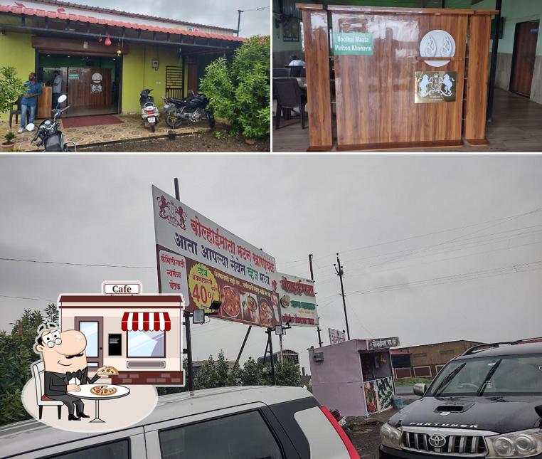 The image of bolhai mata mutton khanaval’s exterior and interior