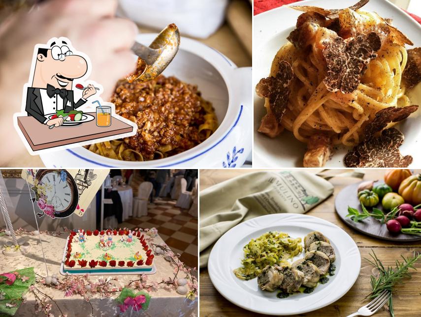 Platti al Ristorante Il Mulino