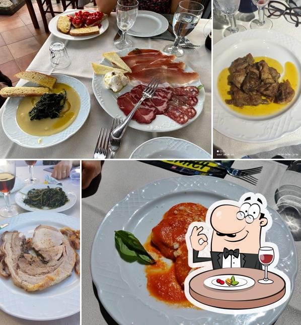 Platti al Ristorante L'Edera