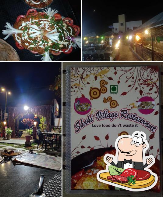 Beef carpaccio at Shahi Villagers Restaurant