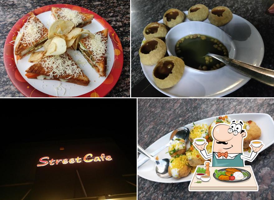 Food at Street Cafe