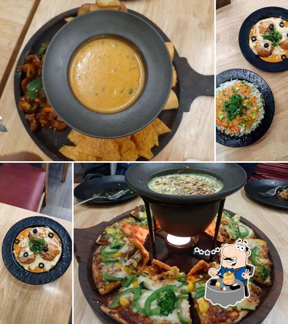 Food at The Café Baraco