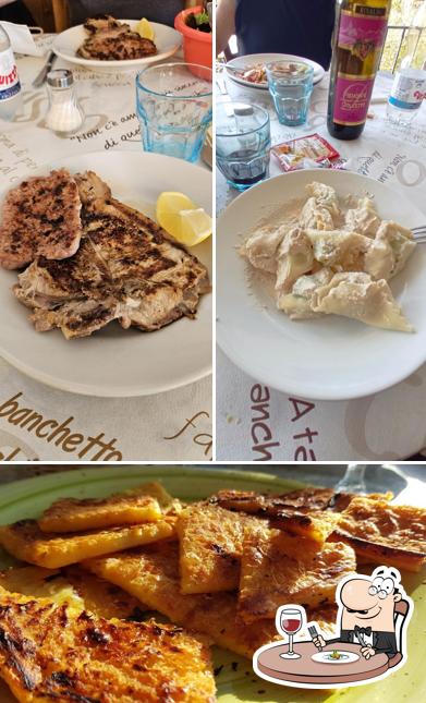 Cibo al Trattoria Rosa