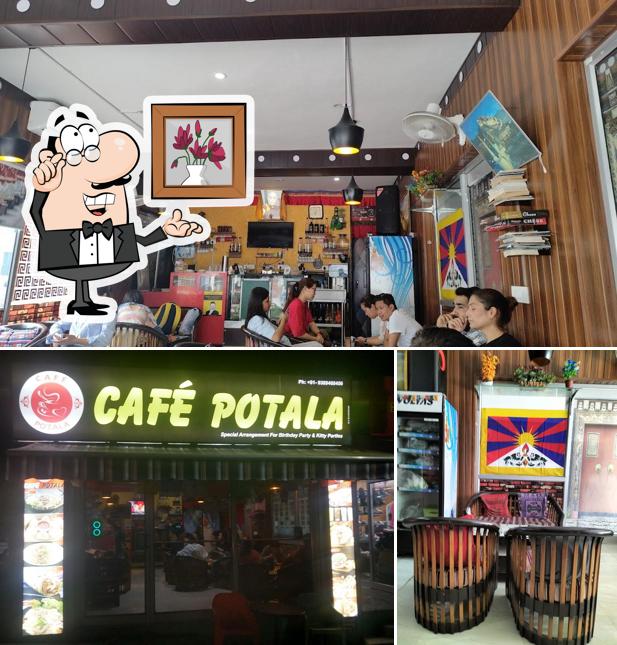Check out how Cafe Potala (པོ་ཏ་ལ་ཟ༌ཁང༌༎) looks inside