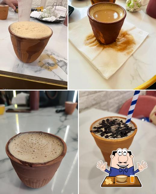 Chocolate mousse at Chai sutta bar