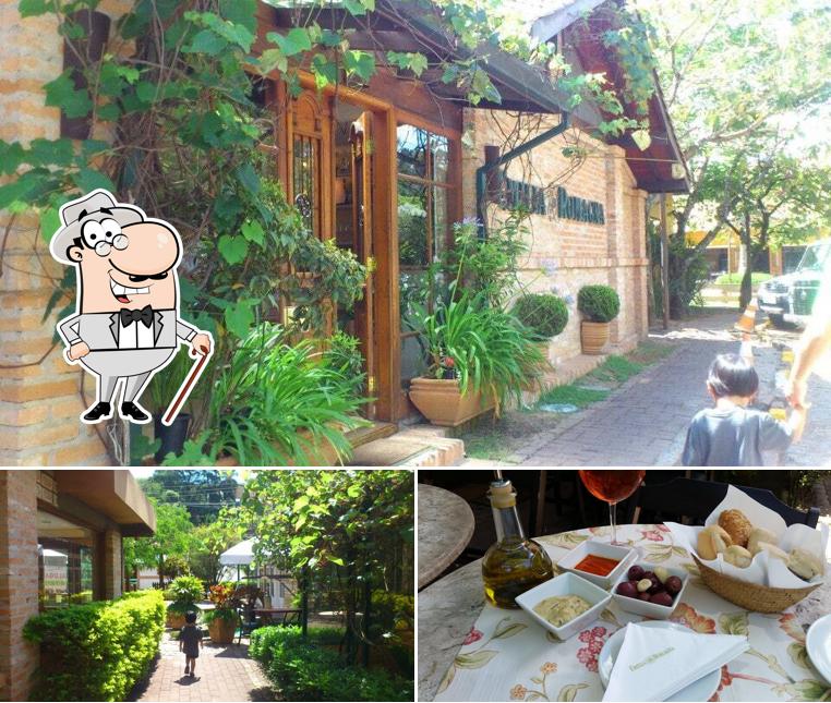 Entre diferentes coisas, exterior e interior podem ser encontrados a Emilia Romagna