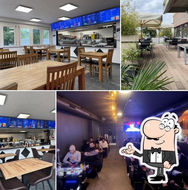 Gli interni di HERA Restaurant & Bar