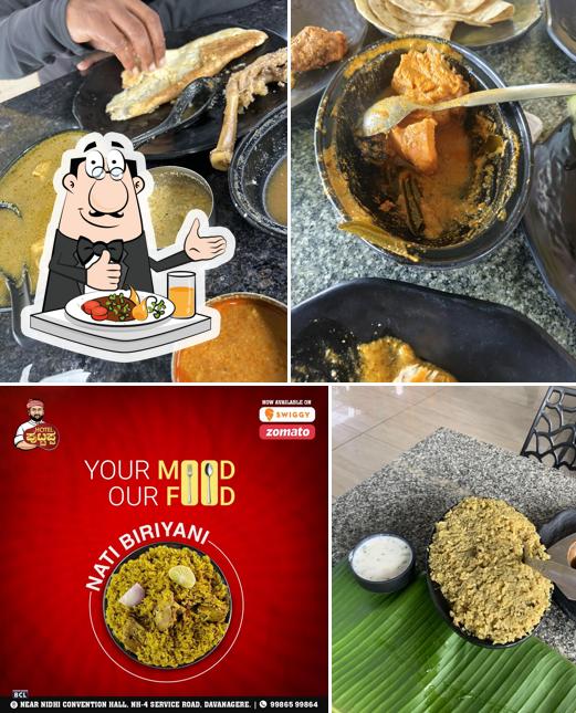 Food at Hotel Puttappa