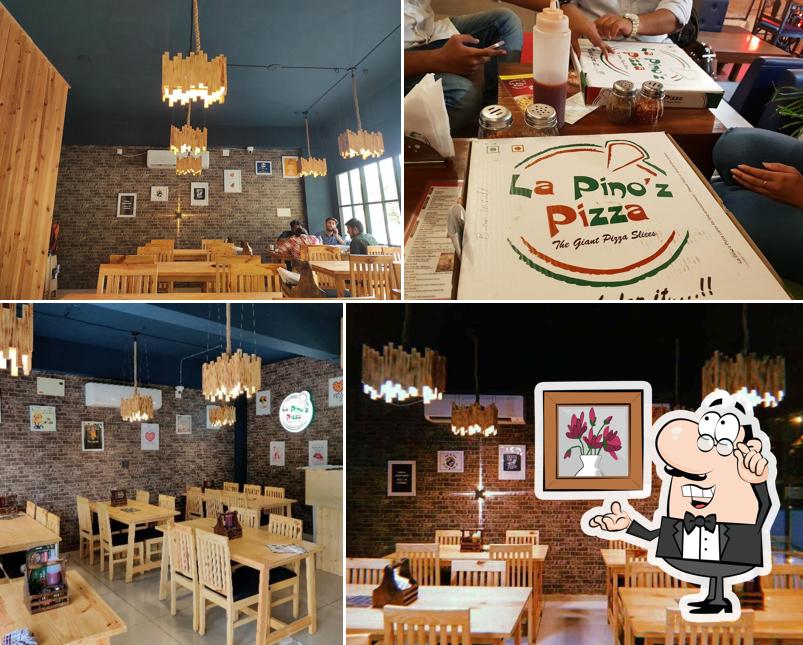 The interior of La Pino’z Pizza-Tulsidham Char Rasta, Vadodara, Gujarat