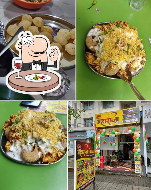 Food at Maharaja Bhel