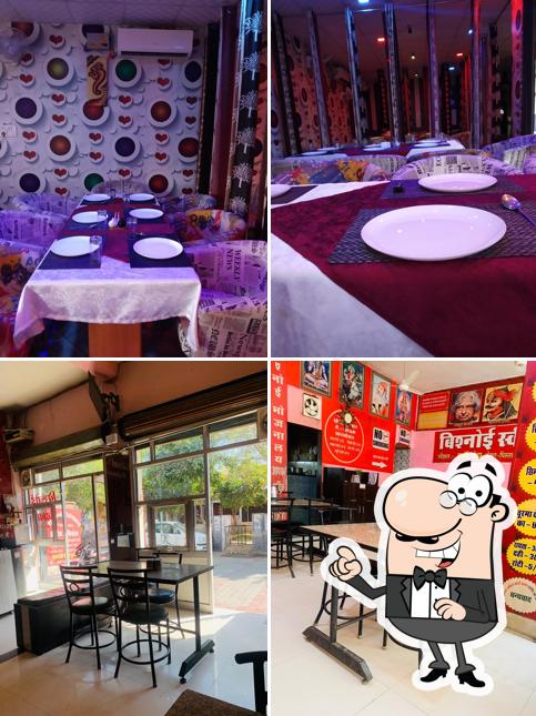 The interior of Bishnoi hotel & guest house Both