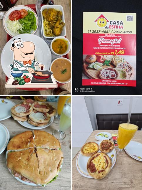 Curry de frango em Casa da Esfiha- Vila Galvão