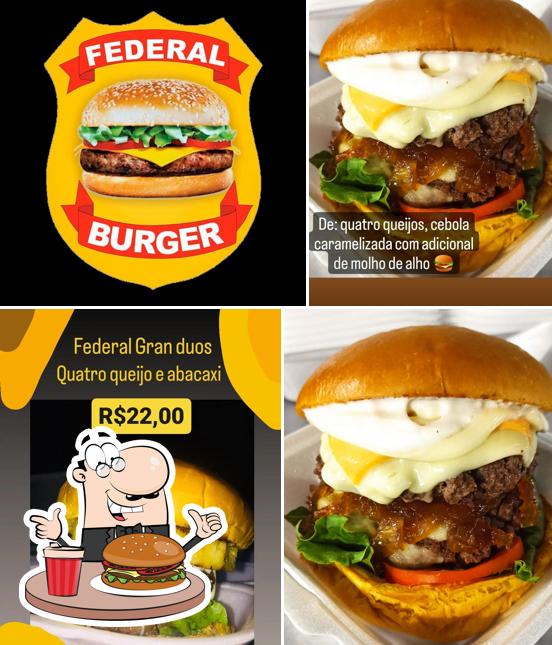 Hambúrguer em Federal Burger