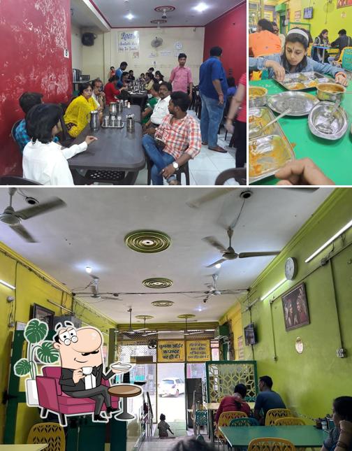 The interior of Kanha Di Punjabi Rasoi