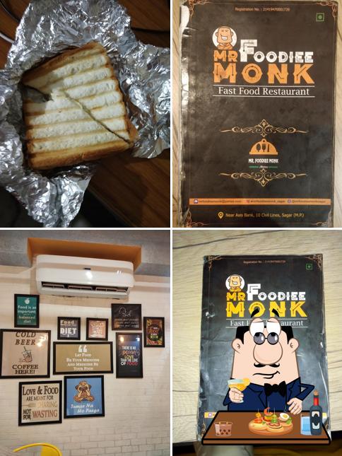 Pick a sandwich at Mr Foodiee Monk