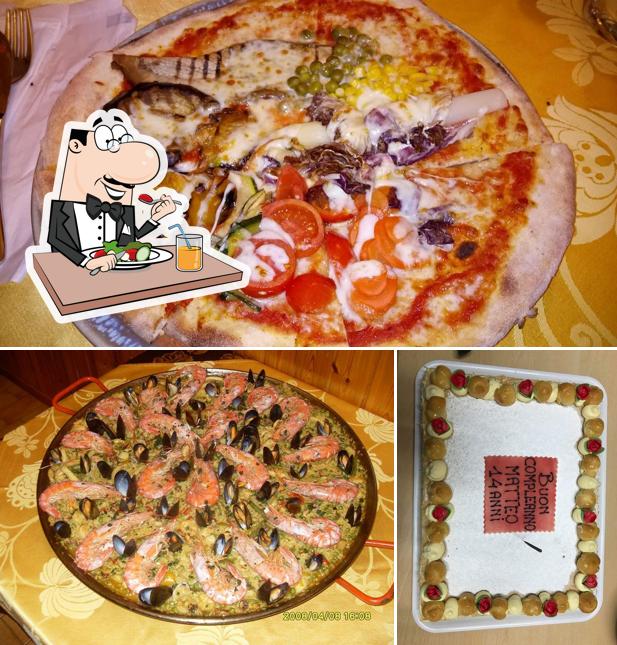 Cibo al Pizzeria Due Pini