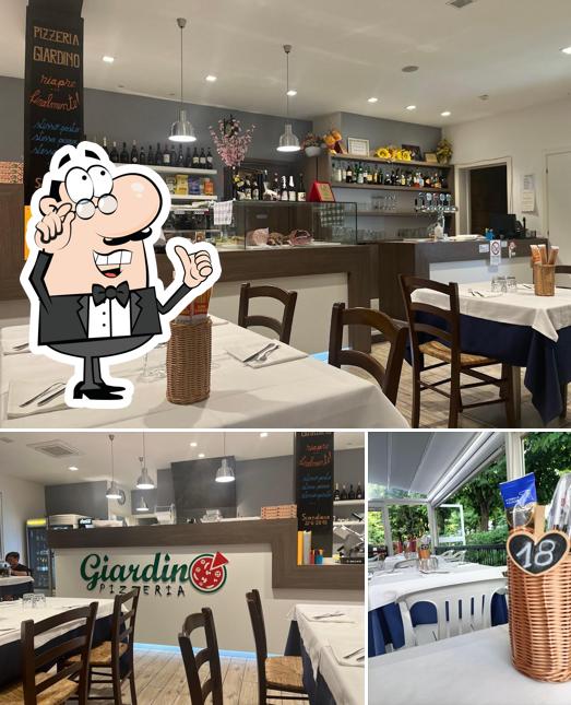 Gli interni di Pizzeria Giardino