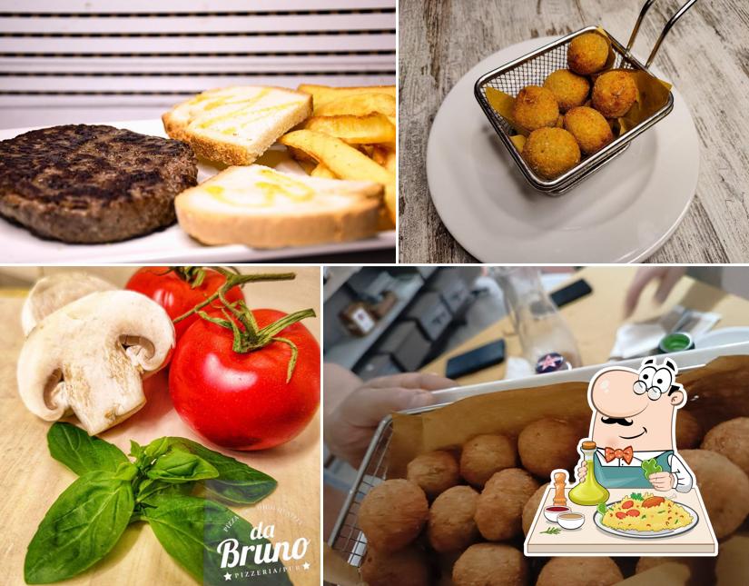 Cibo al Pizzeria "Da Bruno"