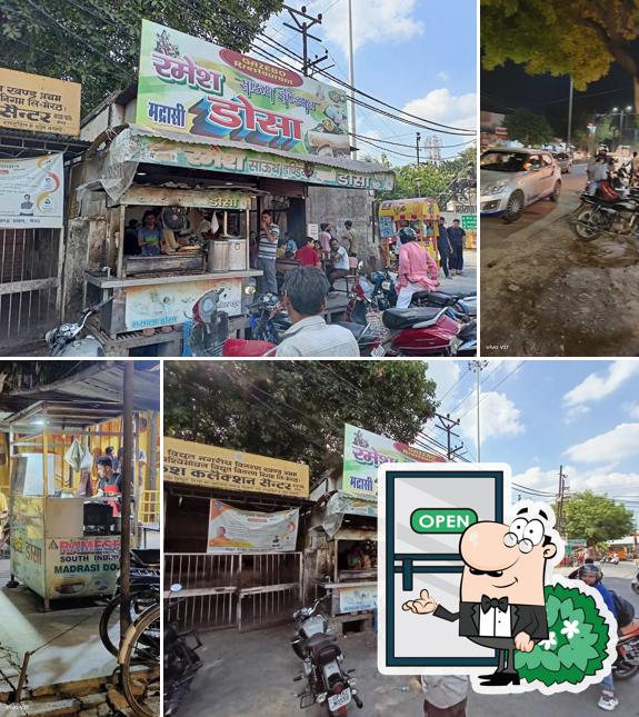Enjoy the view outside Ramesh South Indian Dosa Wale