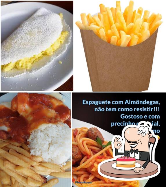 Bolo de queijo em Sampê Lanches e Refeições