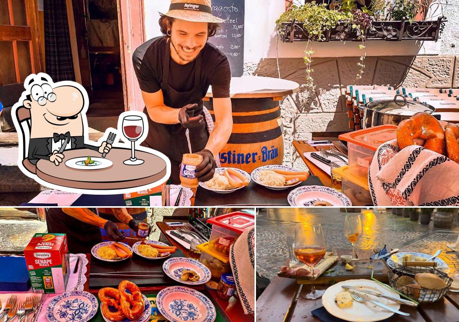 Cibo al Antica Osteria Traube