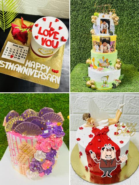 delicious cake by riya